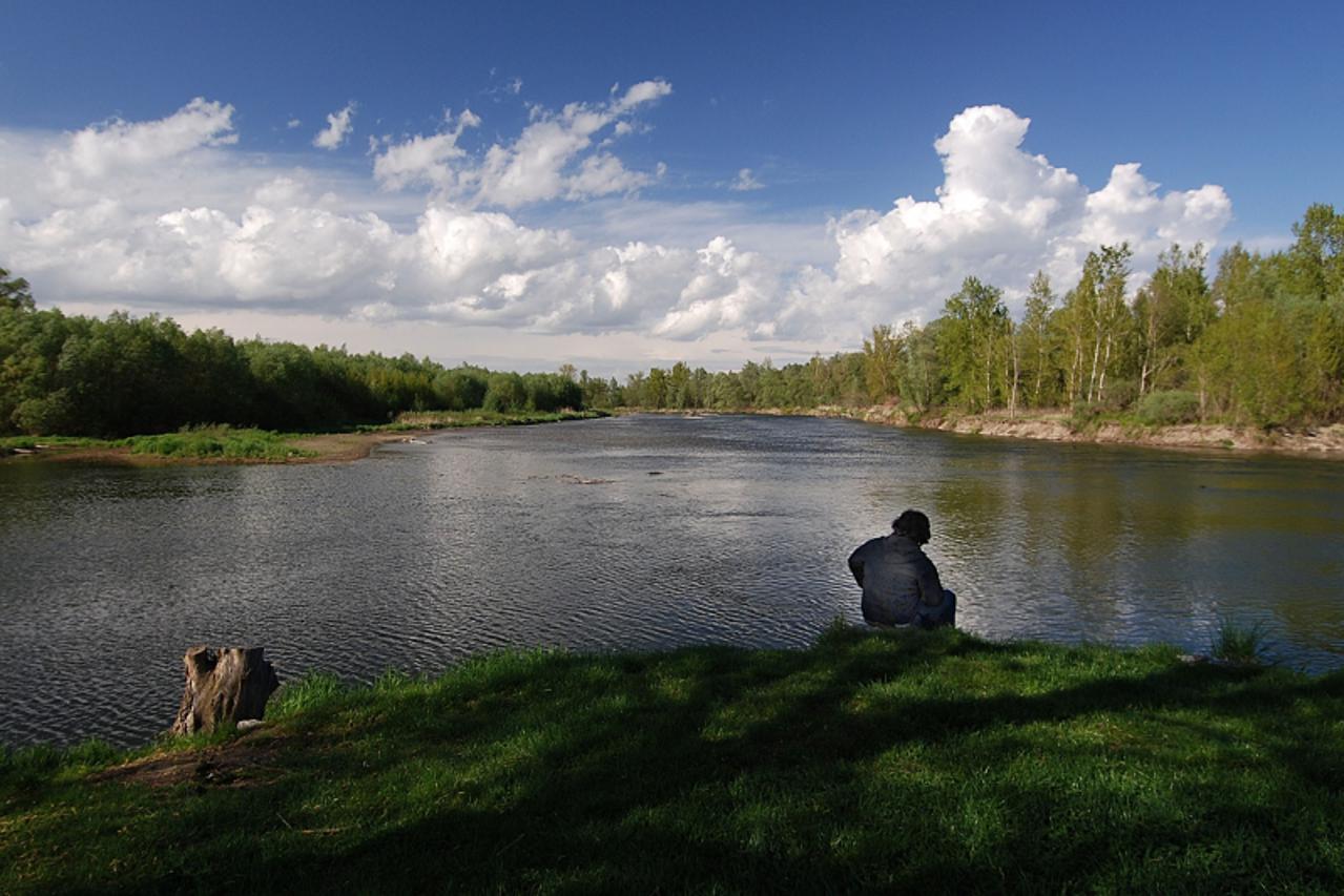 'VARAZDIN/MEDJIMURJE- 08.08.2008., Novakovec, HRVATSKA-  rijeka mura... Snimio Milivoj Kuhar / Vecernji list'