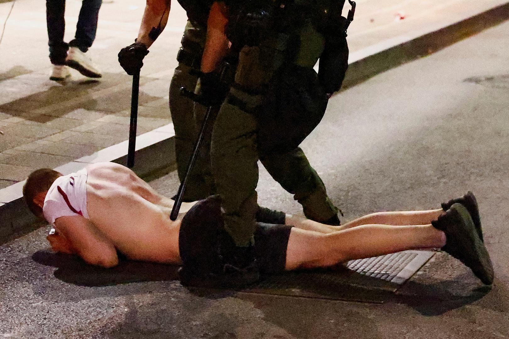 Govor je održao i rektor Sveučilišta u Beogradu Vladan Đokić, poručivši kako "nenasilna borba donosi trajne promjene".