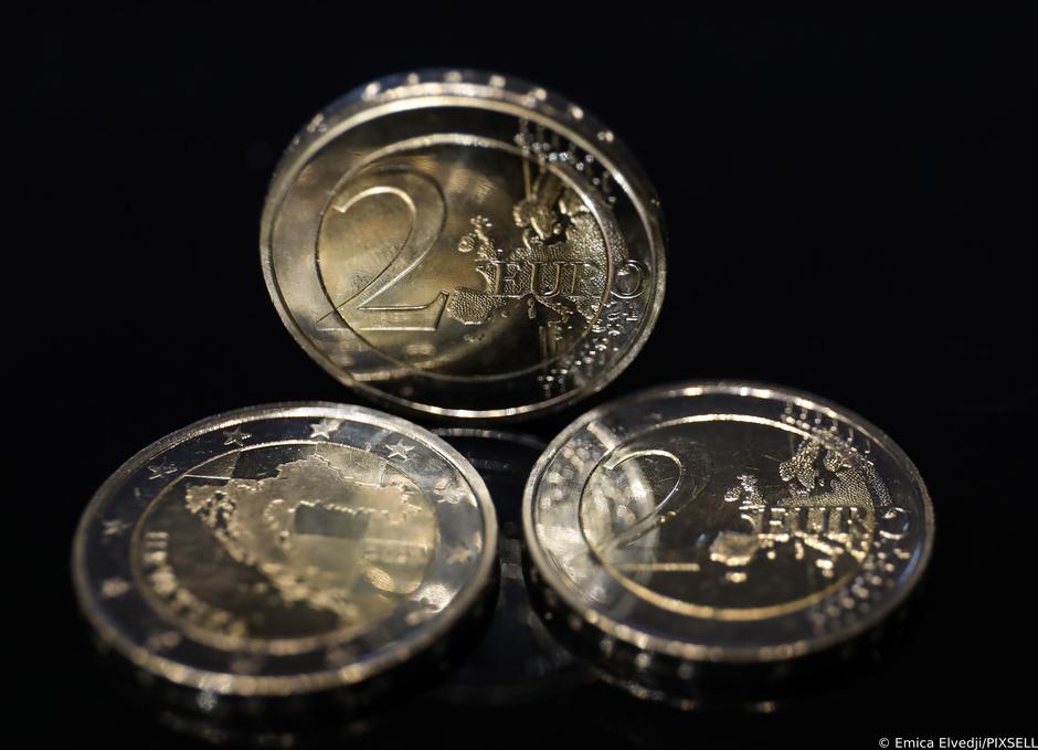 Ilustracija: Hrvatske kovanice Eura