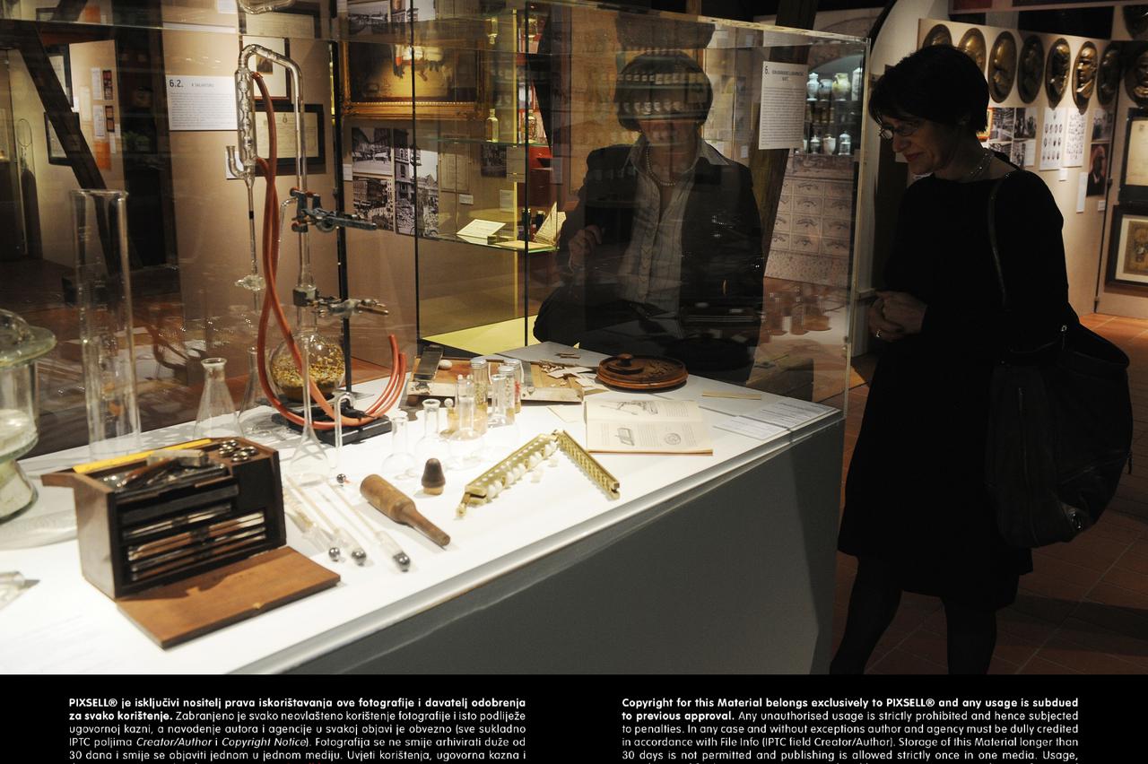 Izložba ljekarništva u Zagrebu,portal