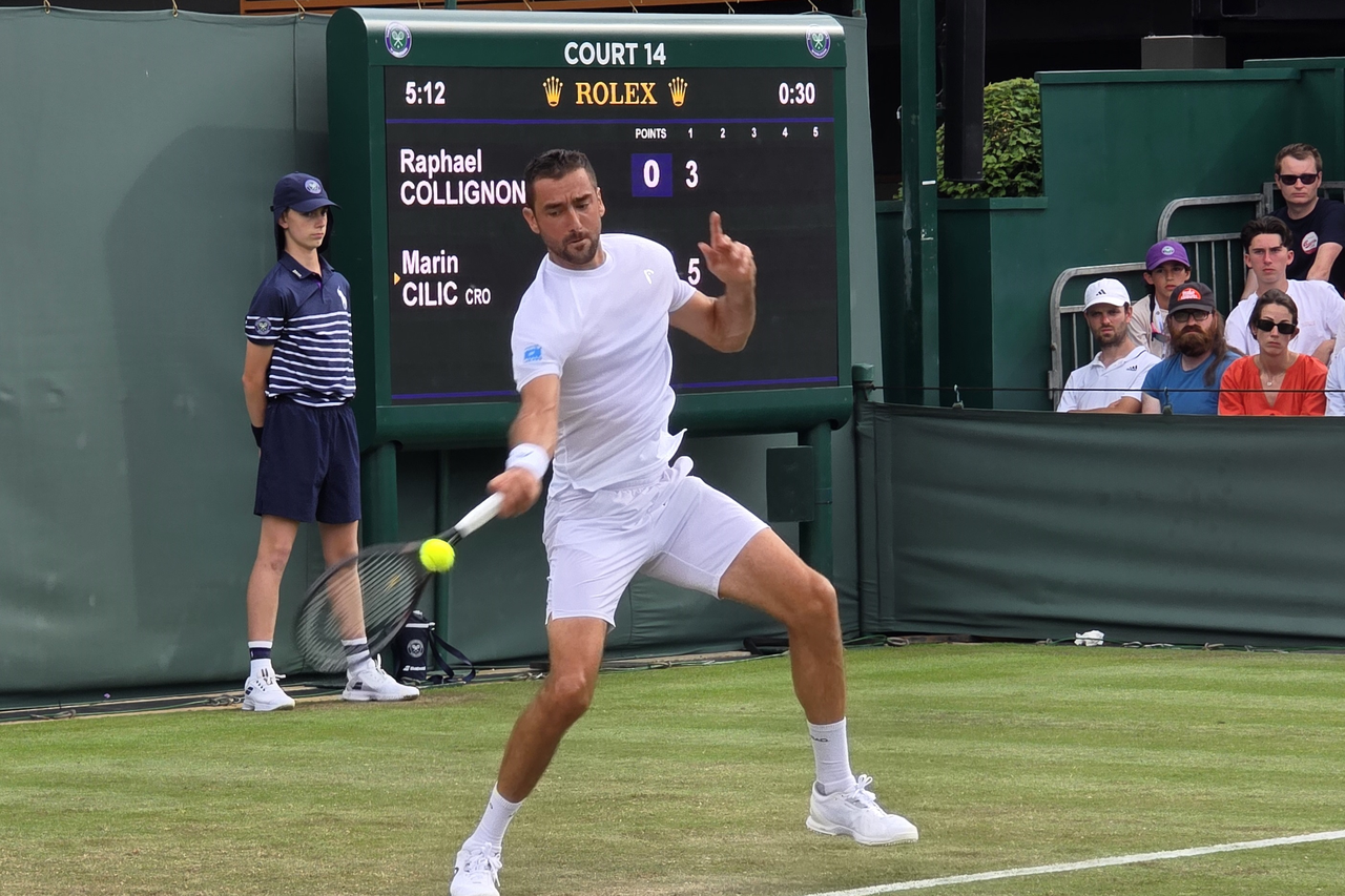 Marin Čilić na Wimbledonu