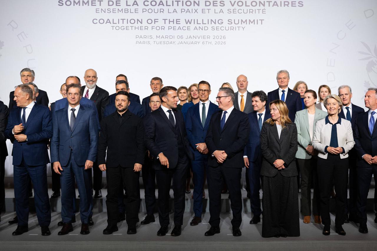 Coalition of the Willing Summit - Family Photo - Paris