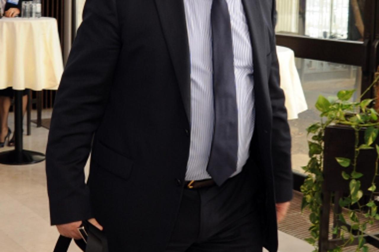 \'22.10.2010., Lora, Split - Splitski gradonacelnik Zeljko Kerum postao je predsjednik foruma Jadransko jonskih asocijacija. Photo: Nino Strmotic/PIXSELL\'