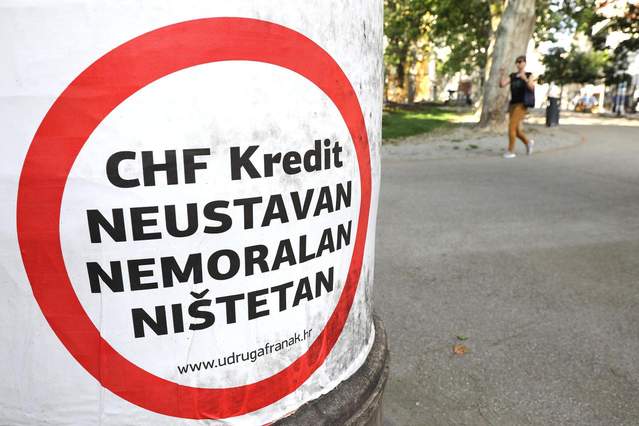 Zagreb: Još samo 5 dana za podnošenje tužbe zbog kredita u švicarcima