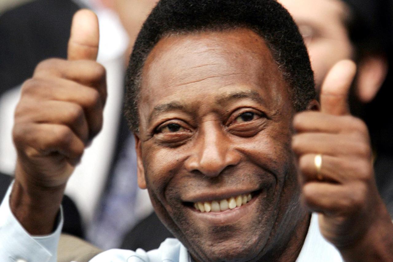 FILE PHOTO: Soccer legend and Brazil's Minister of Sport Pele