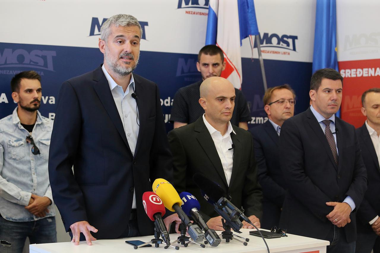 Zagreb: MOST predstavio svoju listu i suradnju s Hrvatskom republikanskom strankom