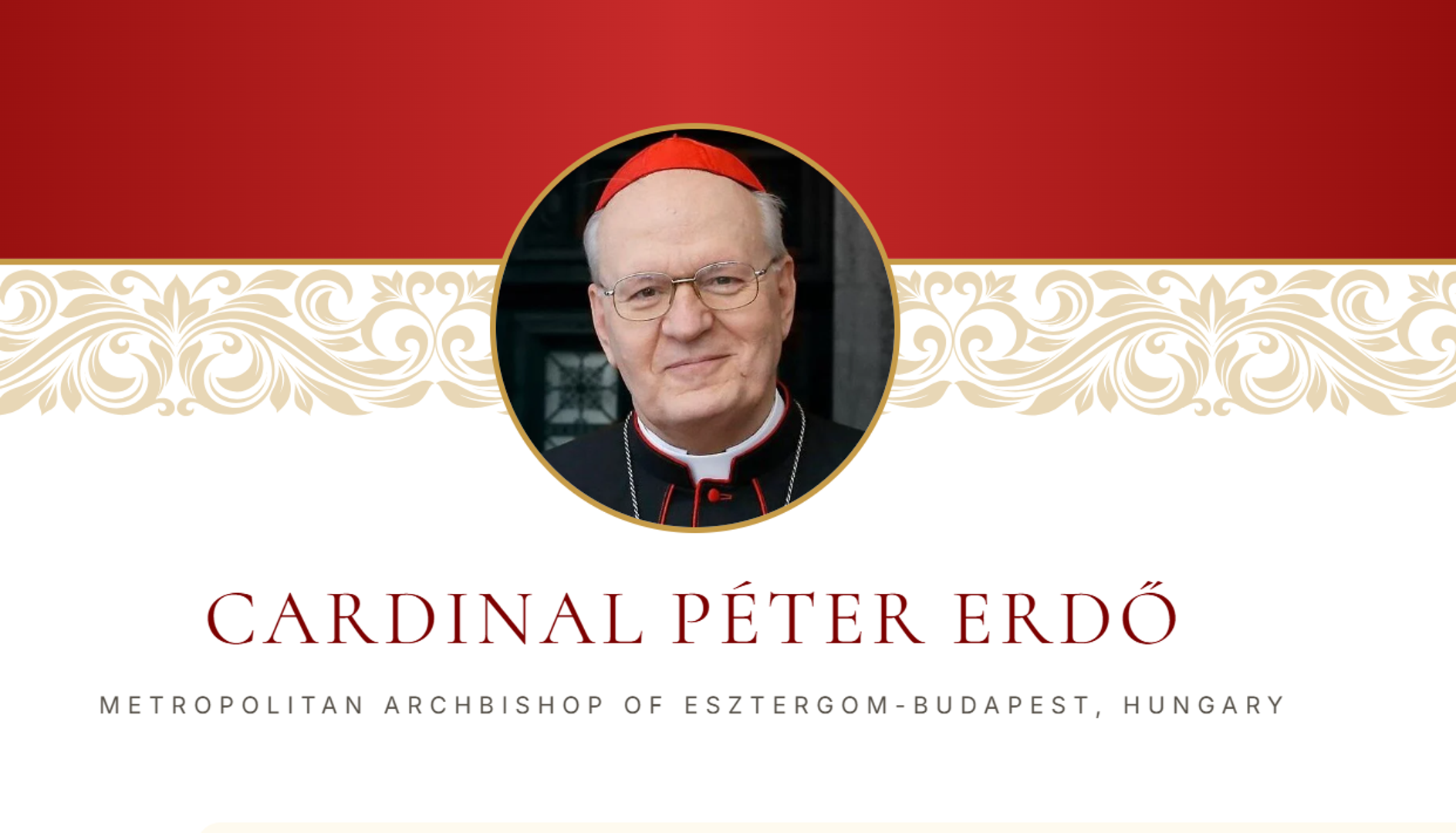 Peter Erdő (Mađarska) - Kardinal Peter Erdő (72) vodeći je konzervativni kandidat. On je snažan zagovornik tradicionalnih katoličkih učenja i doktrine. 

