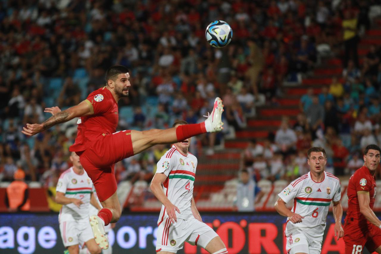 Beograd: Odigrana je utakmica četvrtog kola skupine G kvalifikacija za Europsko prvenstvo 2024. godine između nogometnih reprezentacija Srbije i Mađarske