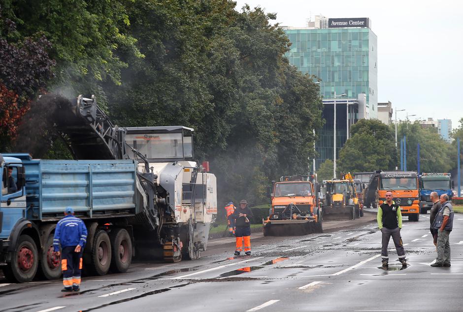 asfaltiranje Avenije Dubrovnik