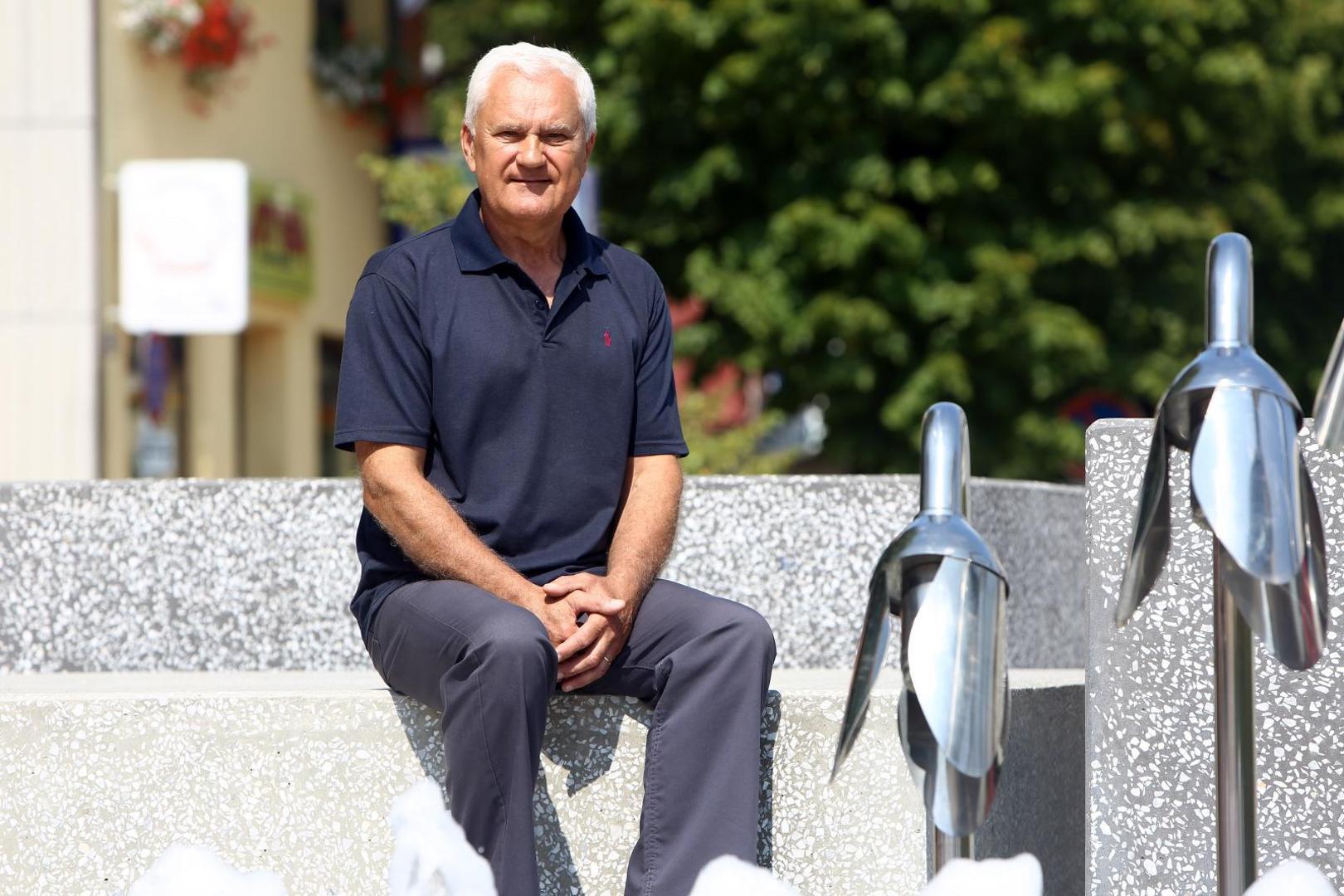 13.08.2020., Delnice - Reportaza iz grada Delnice za koji je ovih dana objavljeno kako im dolazi americki lanac hotela i  shoping centri. Ivica Knezevic gradonacelnik Delnica.
Photo: Kristina Stedul Fabac/PIXSELL