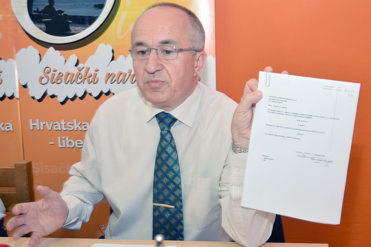 Predsjednik ogranka Vlado Andučić: Mogu samo reći da sisačka podružnica HNS-a i sva njezina tijela uredno rade