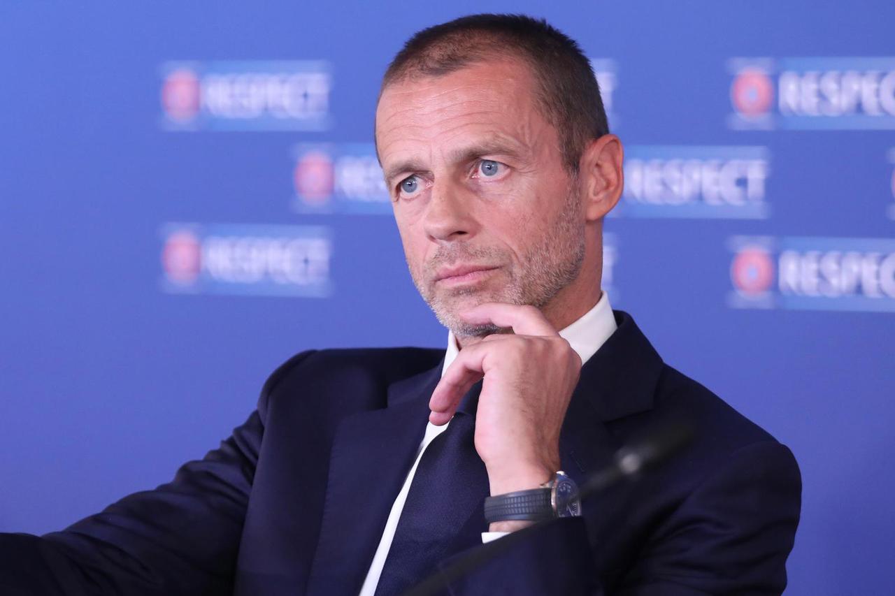 Hvar: Predsjednik  UEFA-e Aleksander Čeferin održao je konferenciju za medije 