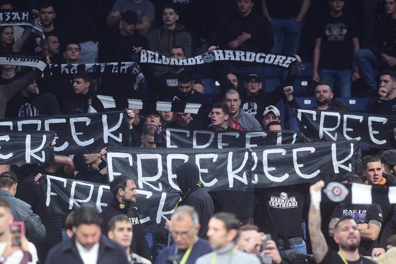 Utakmica 18. kola Turkish Airlines Eurolige između KK Partizan Mozzart Bet i KK Maccabi Rapyd odigrana je u Beogradskoj Areni