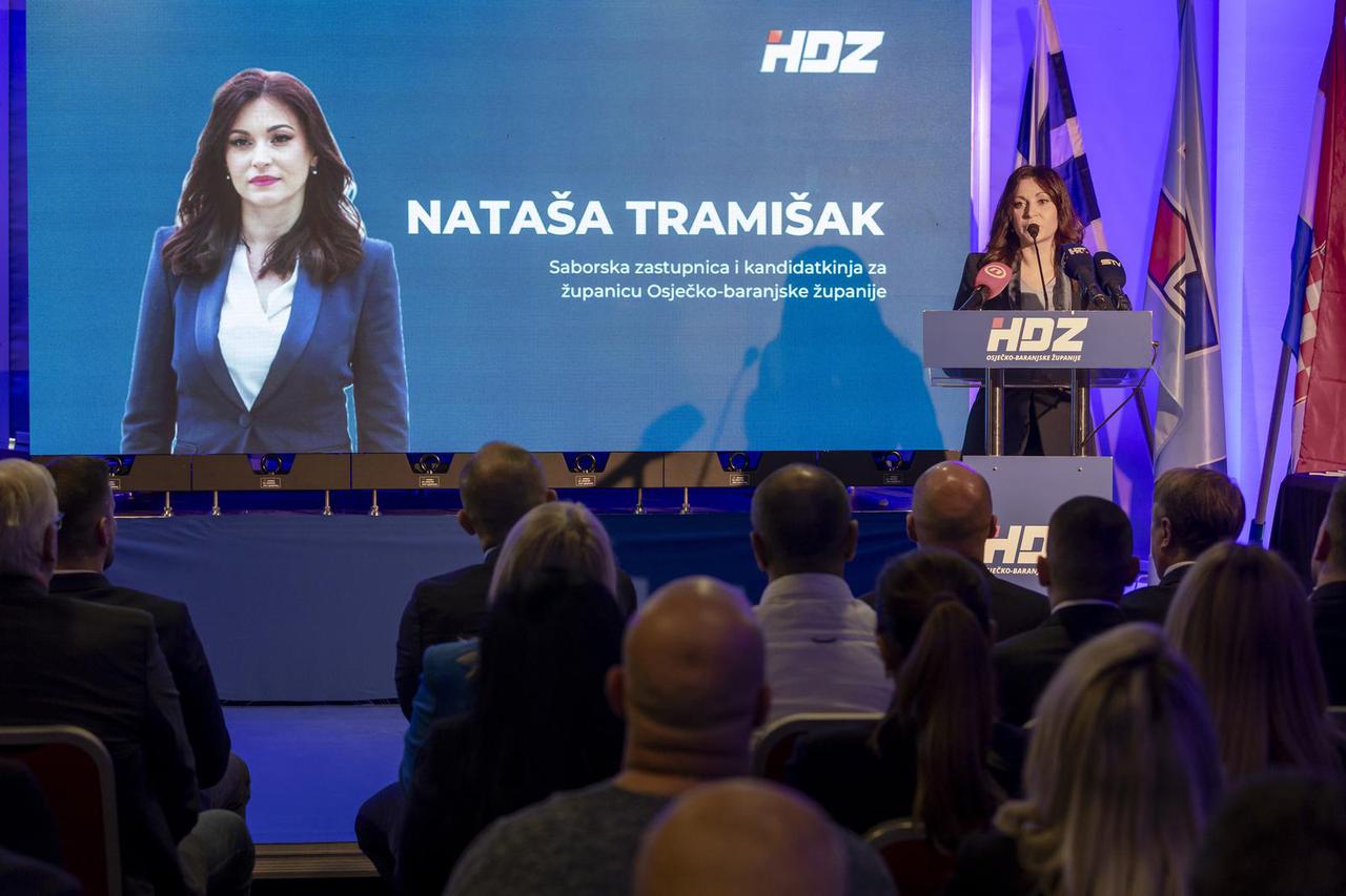 Osijek: HDZ Osječko-baranjske županije predstavio program za lokalne izbore