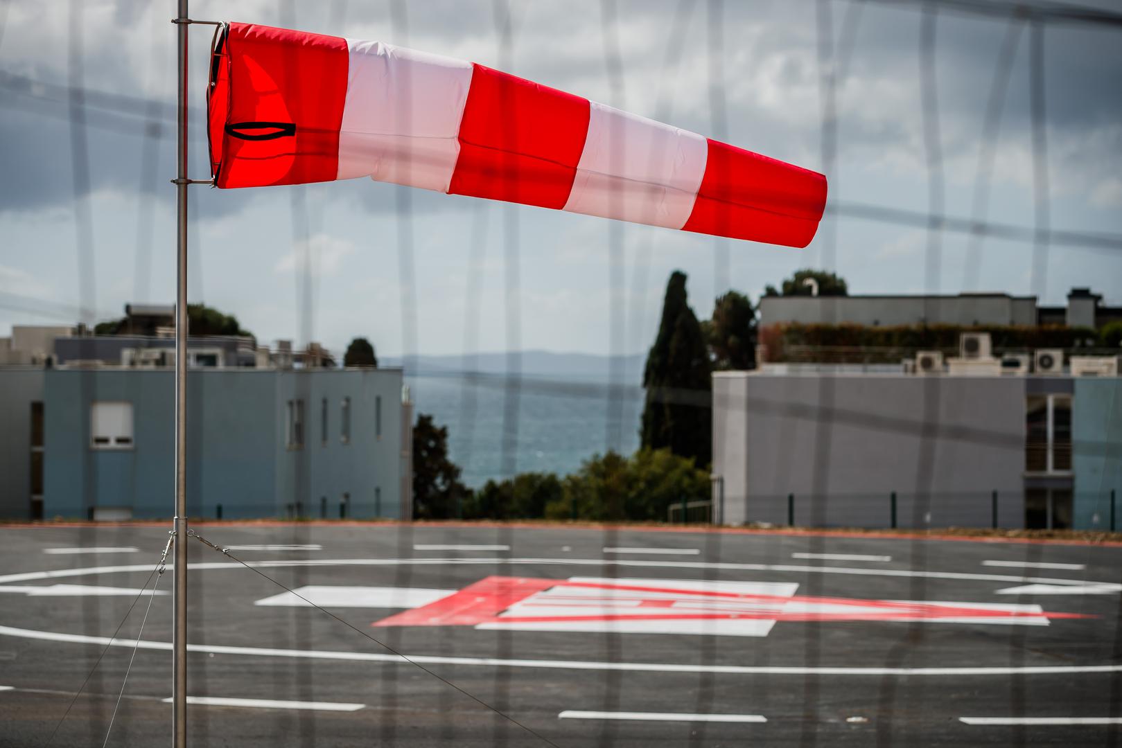 01.03.2024., Split - Pokazna vježba i formiranje Hitne helikopterske sluzbe na heliodromu Firule KBC-a Split. Photo: Zvonimir Barisin/PIXSELL