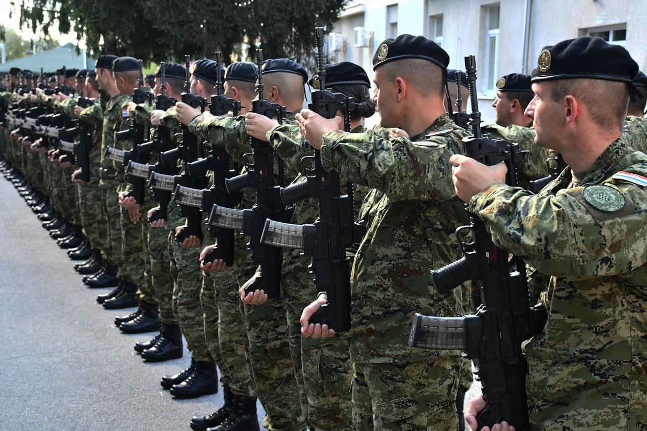 Požega: Predsjednik Milanović na svečanoj prisezi 39. naraštaja ročnih vojnika