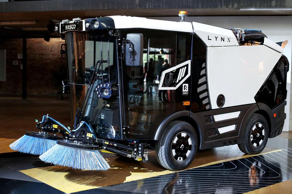 Zagreb: Tvrtka Rosco predstavila novo vozilo za čišćenje - LYNX