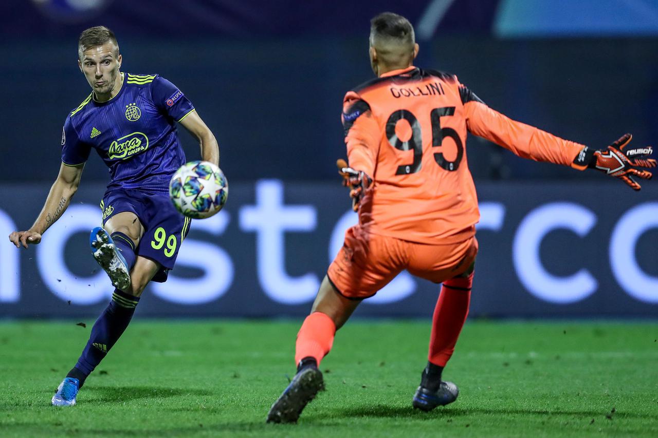 Dinamo je ?ak s 4:0 pobijedio Atalantu u prvom kolu Lige prvaka, 18.09.2019.