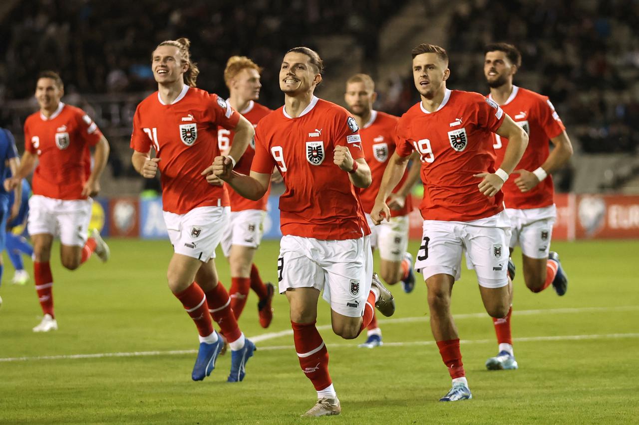 Euro 2024 Qualifier - Group F - Azerbaijan v Austria