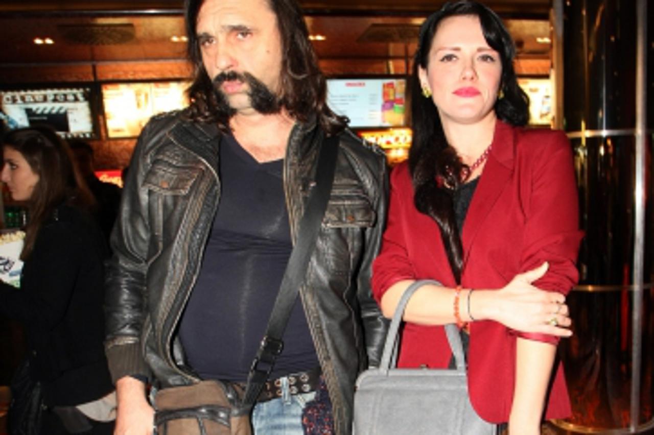 '27.11.2012., Branimir Centar, Zagreb - Svecana premijera filma Sonja i bik na kojoj se okupio velik broj poznatih osoba. Damir Martinovic Mrle, Ivanka Mazurkijevic. Photo: Goran Jakus/PIXSELL'