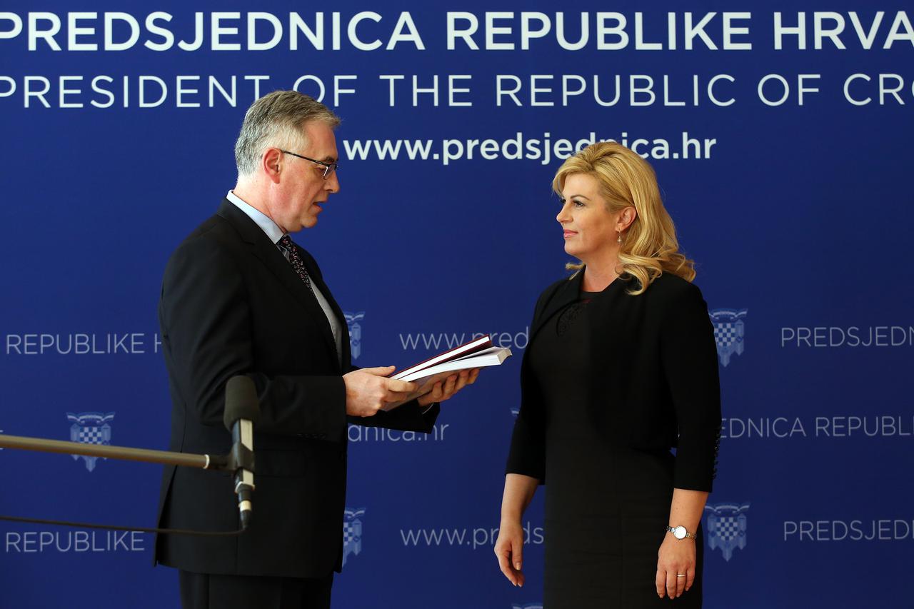 Branko Hrvatin Kolinda Grabar Kitarović