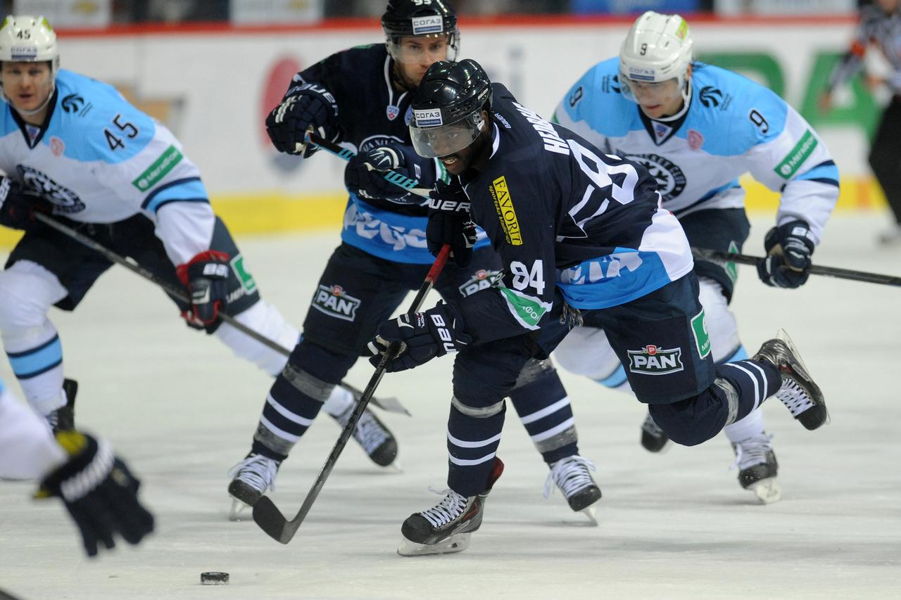 28.10.2014., Dom sportova, Zagreb - Kontinentalna hokejaska liga, 23. kolo, KHL Medvescak - HC Sibir Novosibirsk. Photo: Daniel Kasap/PIXSELL
