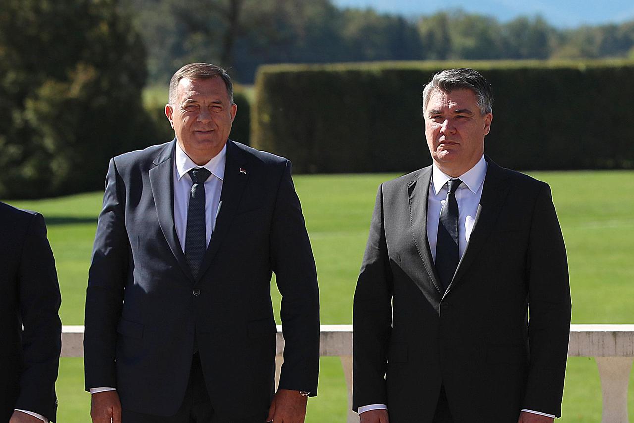 Milanović i Pahor sastali se kao supredsjedatelji Procesa Brdo-Brijuni te ugostili kolege