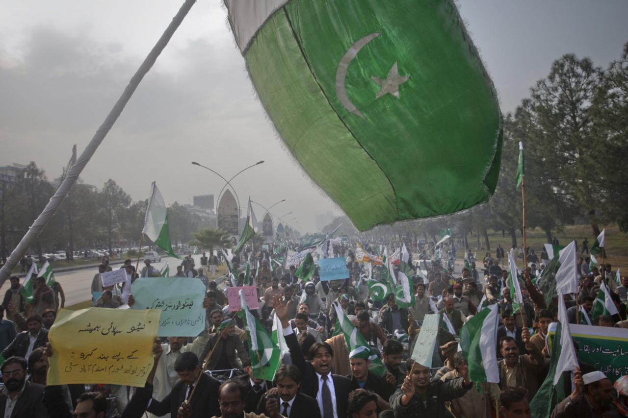 prosvjedi u Pakistanu