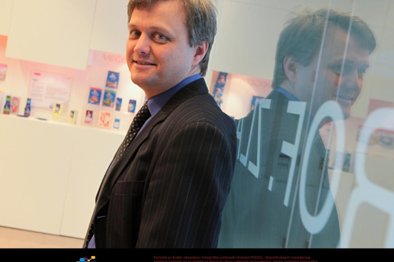 '08.03.2012., Koprivnica - Predsjednik uprave prehrambene kompanije Podravka Zvonimir Mrsic.  Photo: Marijan Susenj/PIXSELL'