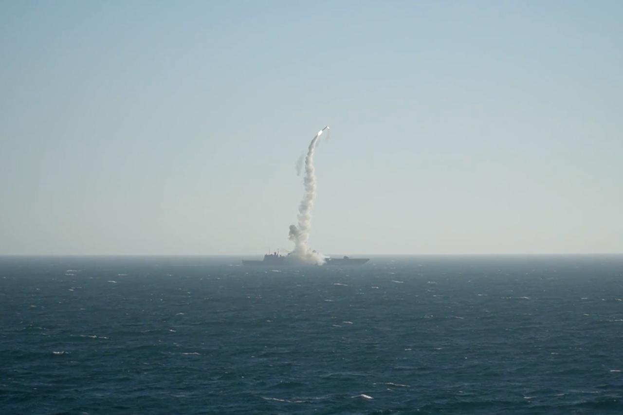Russia fires Zircon hypersonic missile during military drills in the Barents Sea