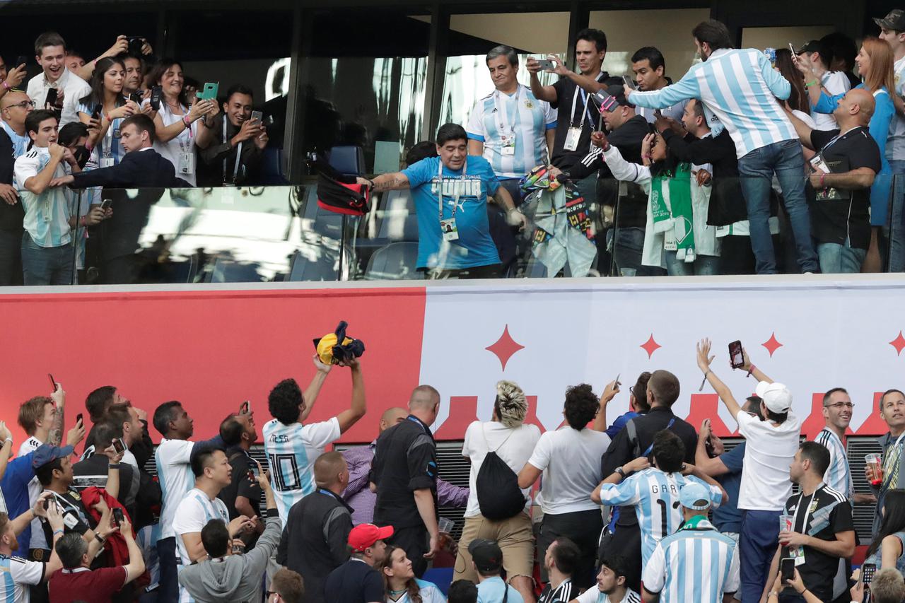 Diego Maradona Argentina Nigerija