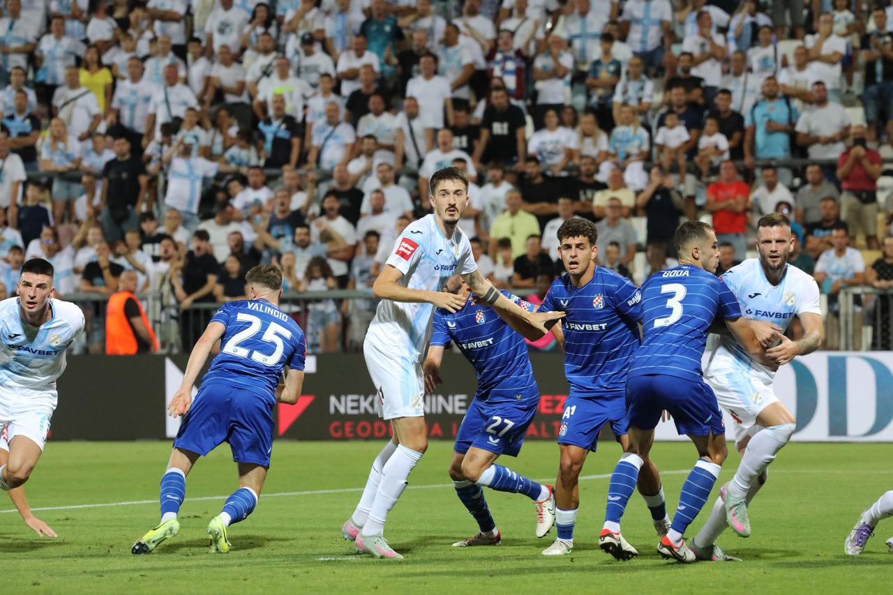 Rijeka: HNK Rijeka i GNK Dinamo u utakmici trećeg kola Prve HNL