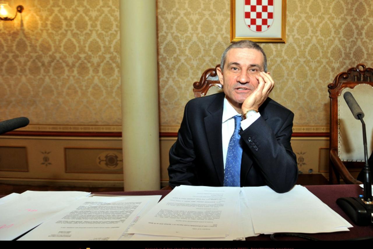 '25.10.2011., Zagreb - Starogradska vijecnica, Gradska skupstina, sjednica  skupstine. Boris Sprem Photo: Marko Lukunic/PIXSELL'