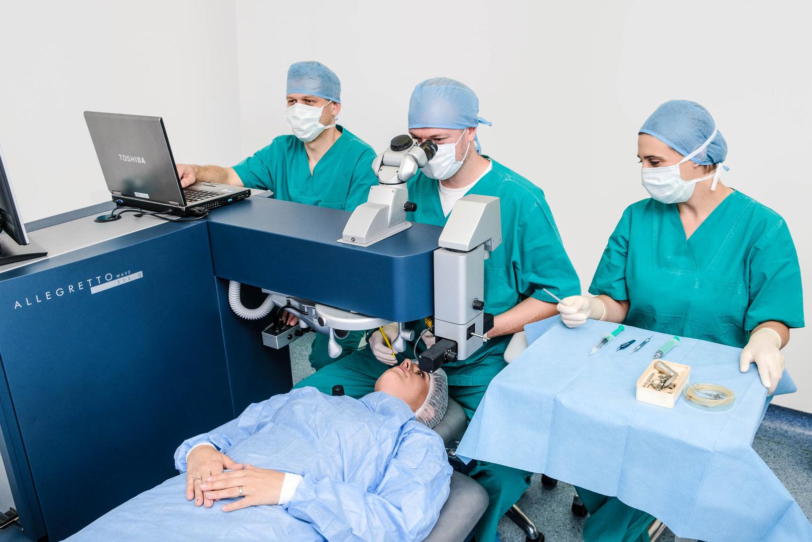 Važno je da lasersku operaciju izvode stručni kirurzi s provjerenim metodama