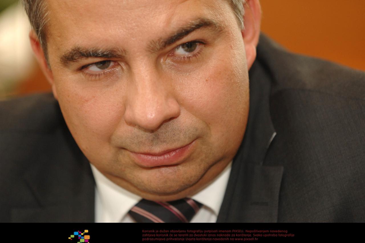 '08.09.2010.Zagreb - Zoltan Aldott, predsjednik Uprave Ine  Photo: Davor Visnjic/PIXSEL'
