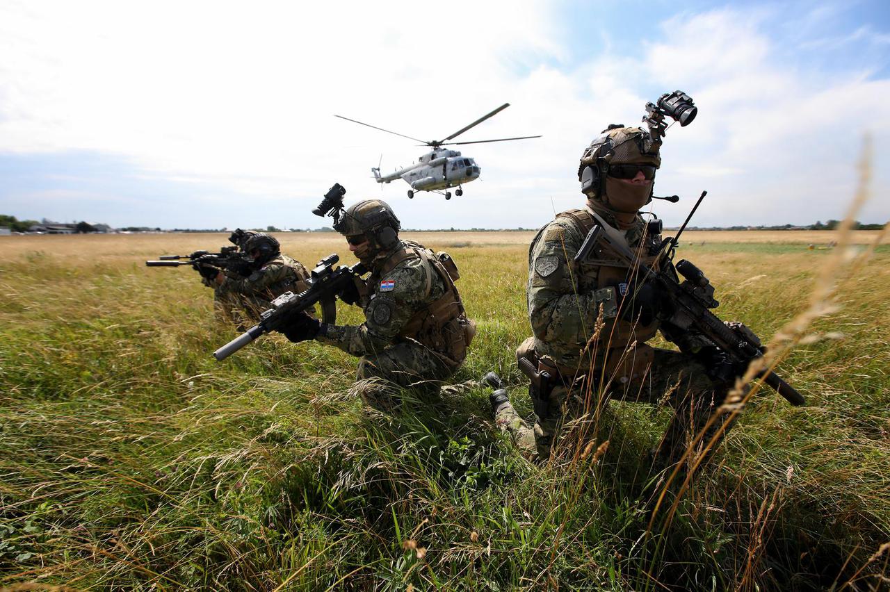 Helikopterska obuka pripadnika specijalnih snaga