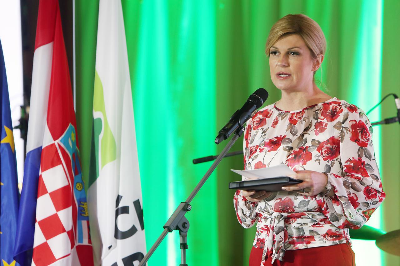 Kolinda Grabar-Kitarović - Plitvička jezera