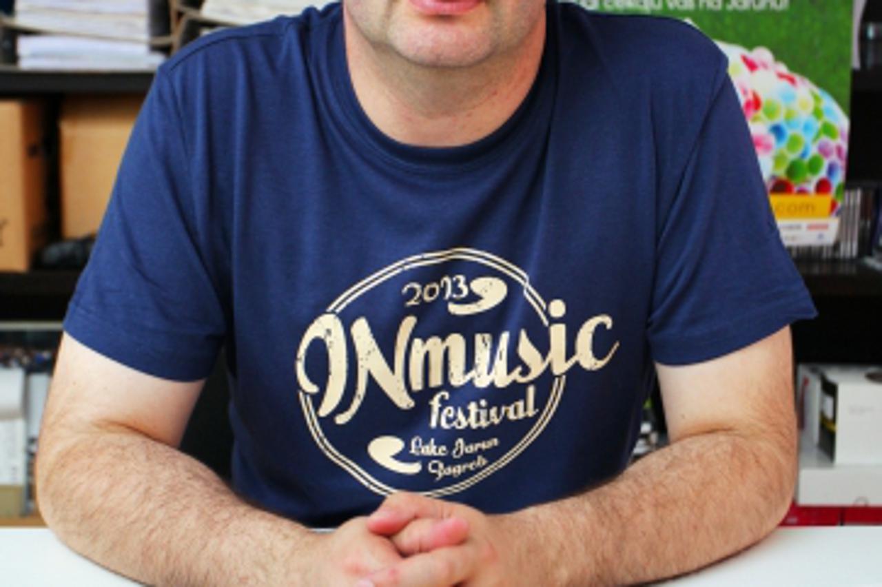 '12.06.2013., Zagreb - Zoran Maric, organizator festivala In music na Jarunu.  Photo: Tomislav Miletic/PIXSELL'