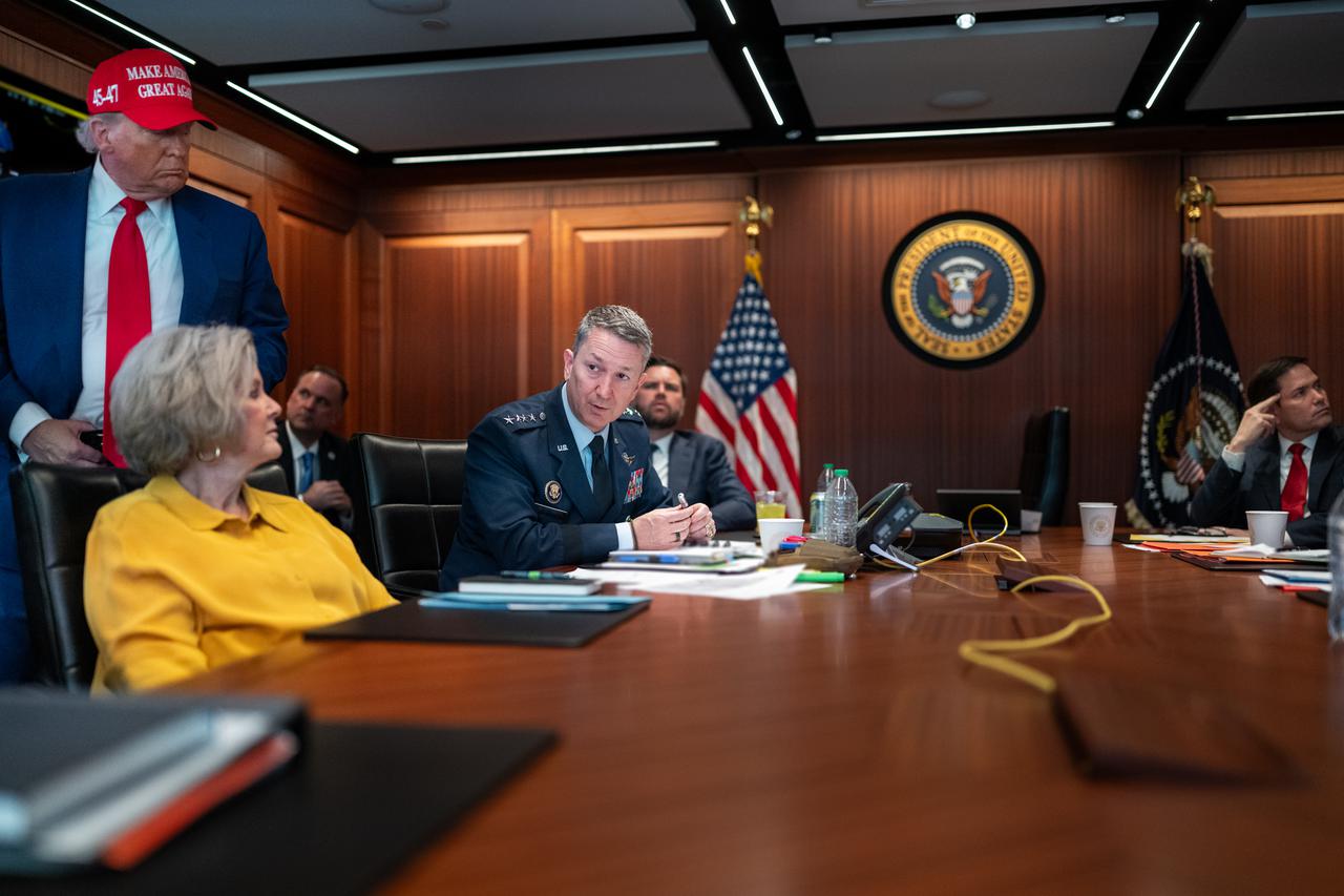 DC: President Donald J. Trump in The Situation Room
