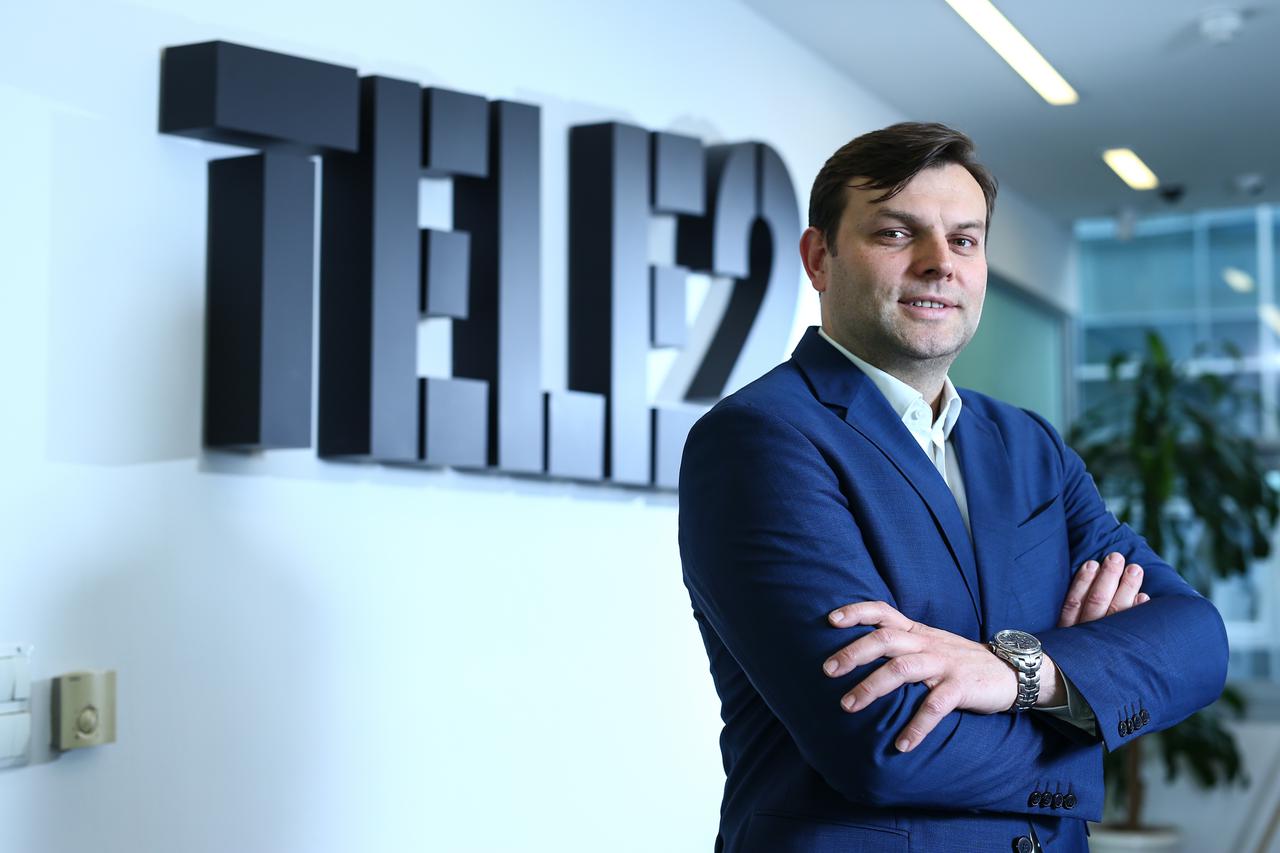 Viktor Pavlinić, predsjednik Uprave Tele2 Hrvatska