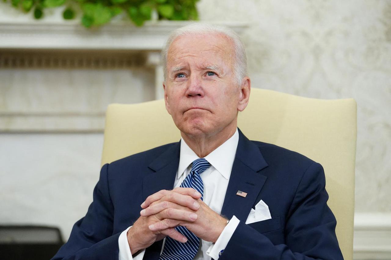 U.S. President Biden meets with Mexican President Andres Manuel Lopez Obrador at the White House in Washington