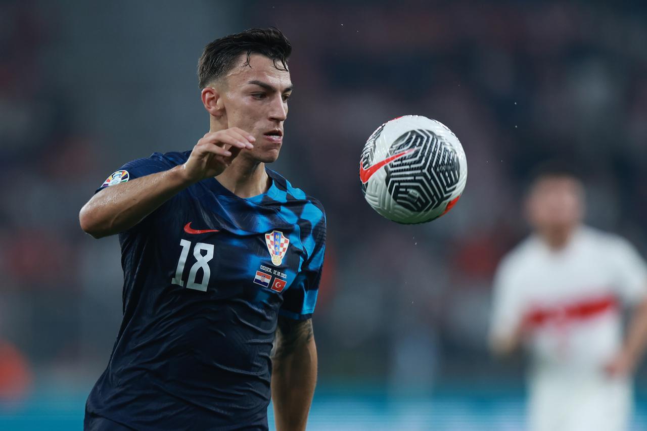 Osijek: Susret Hrvatske i Turske u kvalifikacijama za EURO 2024.