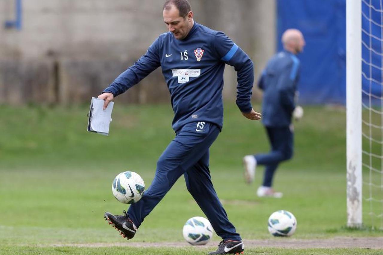 Hrvatska reprezentacija, trening (1)