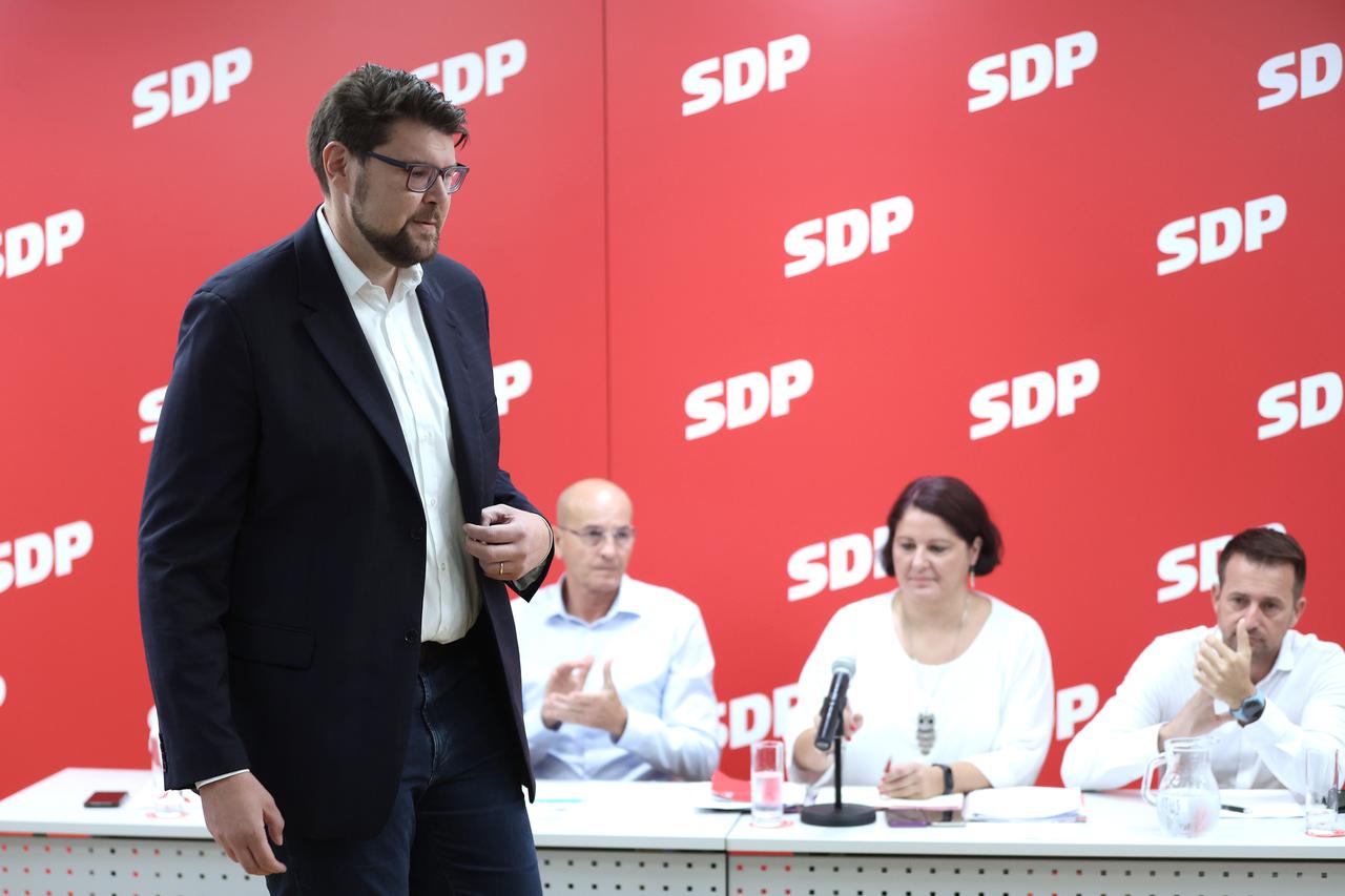 Zagreb: Sjednica Glavnog odbora SDP-a