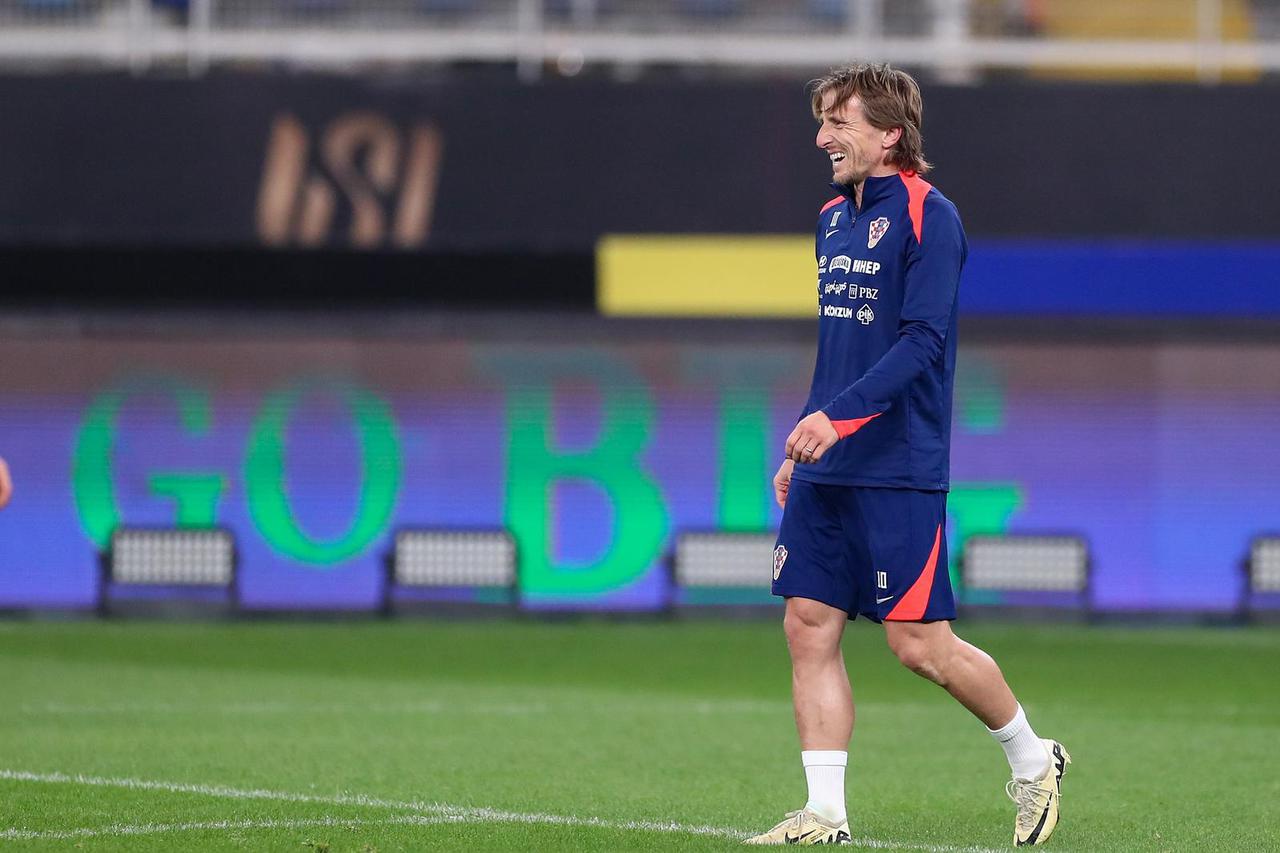 Kairo: Trening hrvatske nogometne reprezentacije