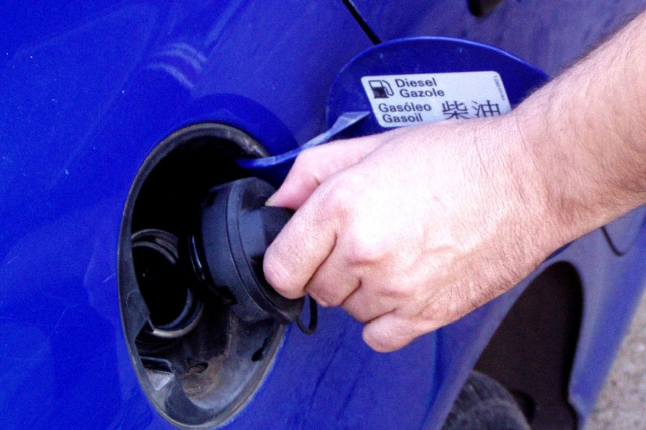 'za pokbih....mostar....vozaci automobila s dizel motorom trebali bi uskoro odahnuti jer ce poskupiti benzin.....12082005.   foto:zoran cubela   za tekst:brkiciva benzinska'