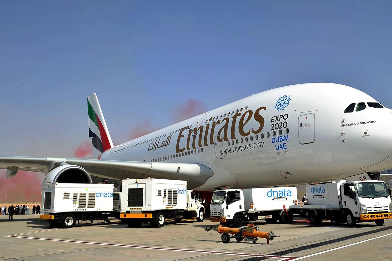 emirates, zrakoplov, airbus A380