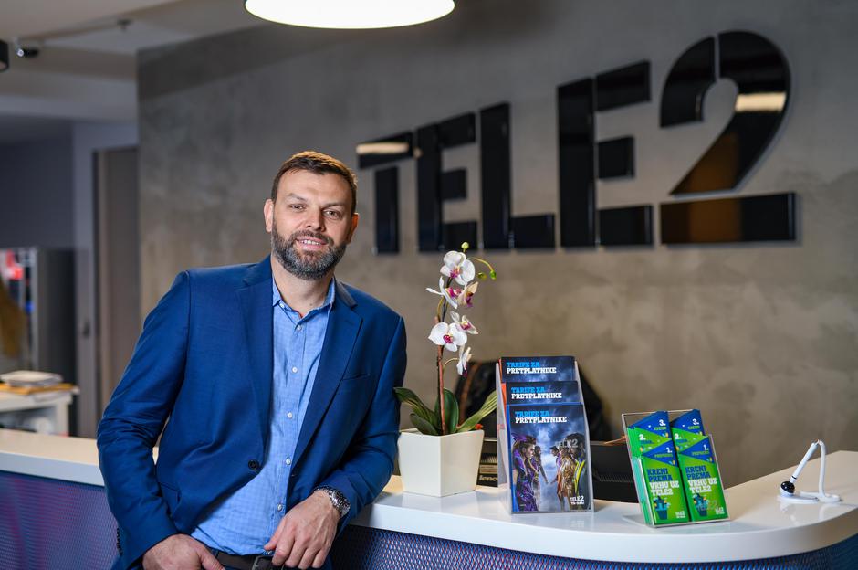 Viktor Pavlinić, predsjednik uprave TELE2