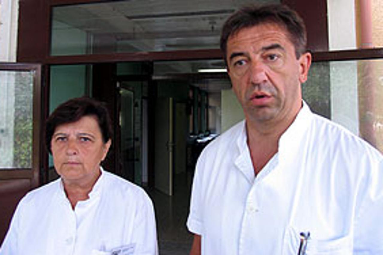 Ministar Milinović i ravnateljica gospićke opće bolnice