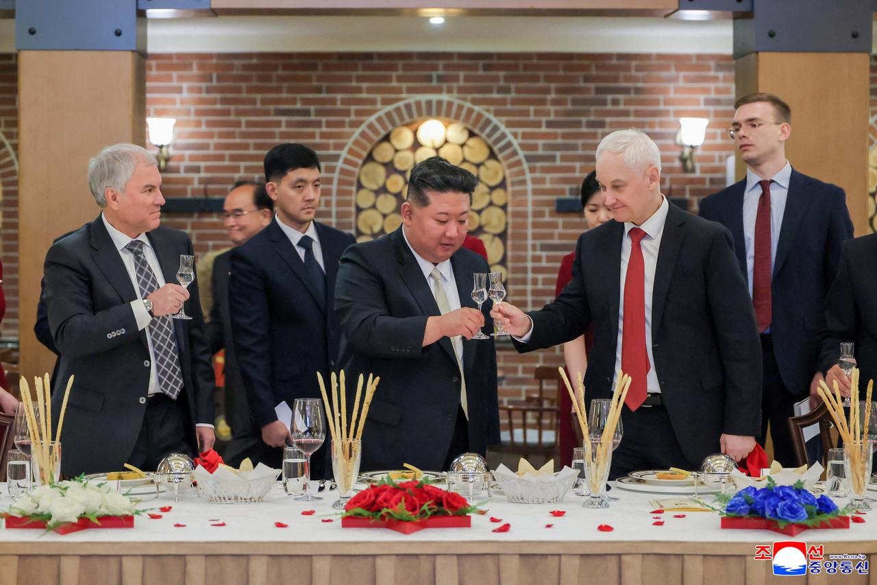 Inauguration of the Memorial Museum of Combat Feats at the Overseas Military Operations honouring North Korean troops killed while fighting for Russia in the war against Ukraine, in Pyongyang